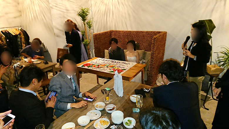 結婚式二次会パーティー